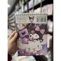 Sanrio a4 gramajlı kağıt resim defteri A kalite 