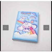 Sanrio A5 boyutunda puff içi desenli defter 