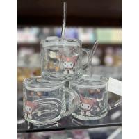 Sanrio cam bardak kupa pipetli a kalite ithal 