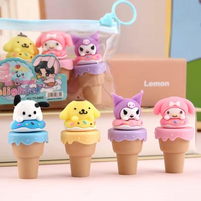 Sanrio dondurma fosforlu kalem