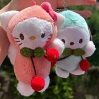 Sanrio kirazlı peluş anahtarlık 