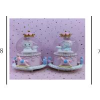 Sanrio my melody içi dışı dönen püskürtmeli dev boy küre 