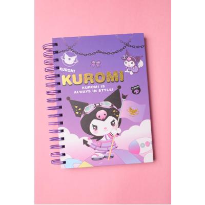 Sanrio sert kapak spiralli defter 