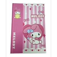 Sanrio sert kapaklı not defteri