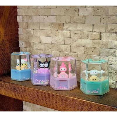 Sanrio sesli ışıklı sulu süs 