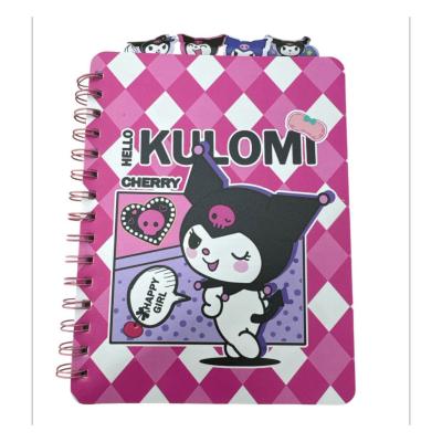 Sanrio spiralli ayraçlı defter 