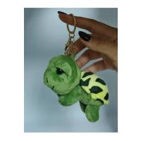 Sarı kabuk kaplumbağa peluş anahtarlık