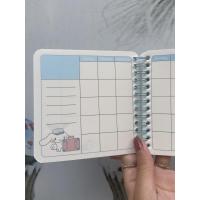 Spiralli Sanrio defter planlayıcı