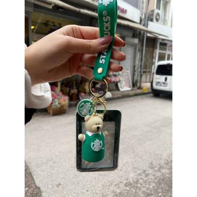 Starbucks ayı kartlı anahtarlık 