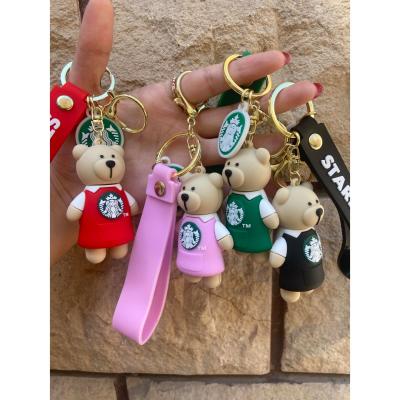 Starbucks bear silikon anahtarlık 