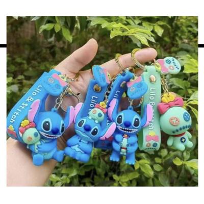Stitch silikon büyük boy anahtarlık 