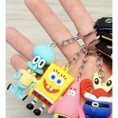 Süngerbob silikon anahtarlık