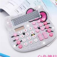 Taş işlemeli hesap makinesi Hellokitty 