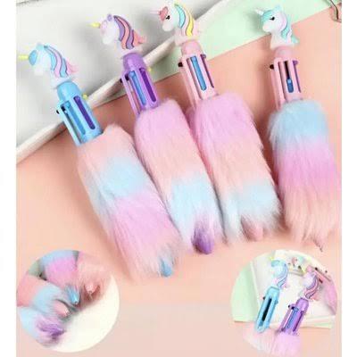 Unicorn çok renkli kalem