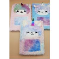 Unicorn peluş defter
