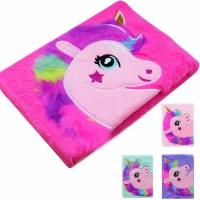 Unicorn peluş defter 