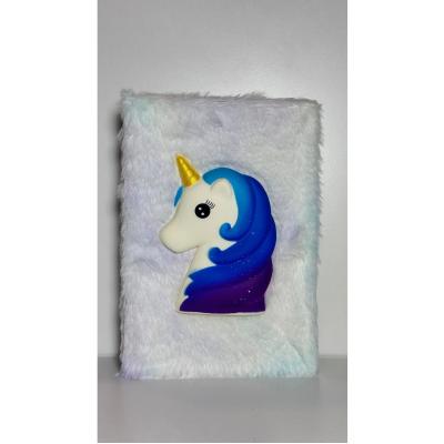 Unicorn peluş squishy defter