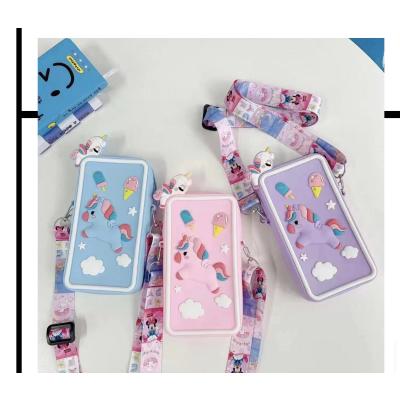 Unicorn silikon telefon çantası 