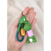 Uzayan dinazor anahtarlık 