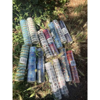 Washi tekli kağıt bantlar 5 7 10 metre 